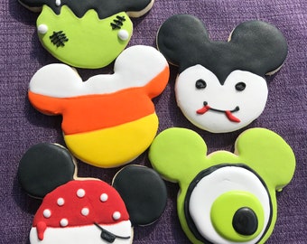 Halloween Cookies Mickey Mouse Inspired