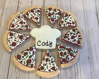 Pizza Theme Cookies