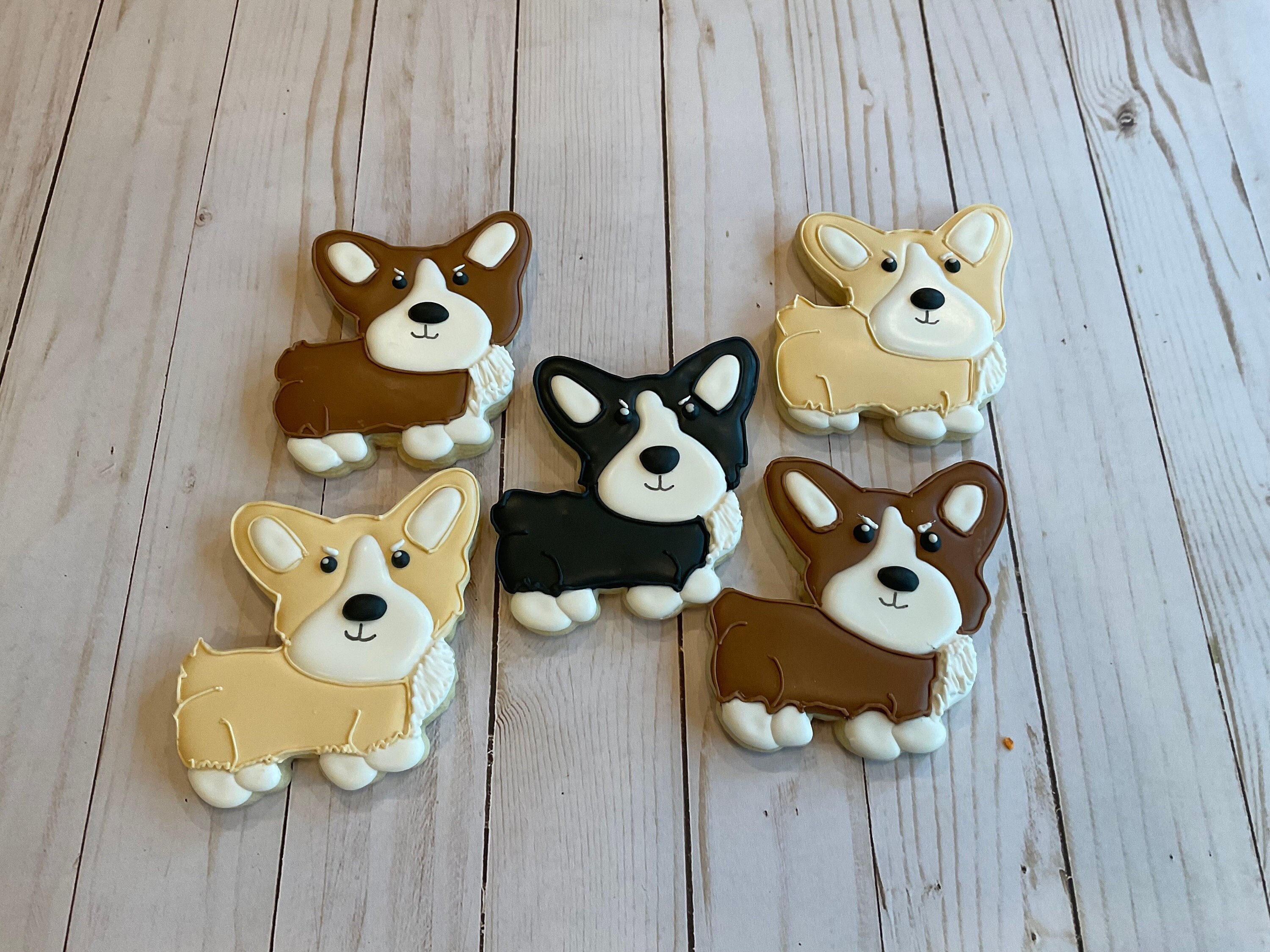 Corgi Cookies, One Dozen (12) - Etsy
