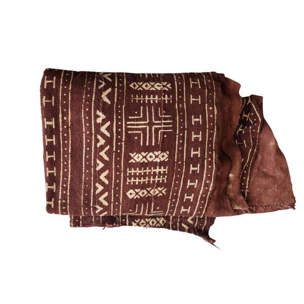 Premium Mudcloth Fabric – Hand-Made in Mali – 003