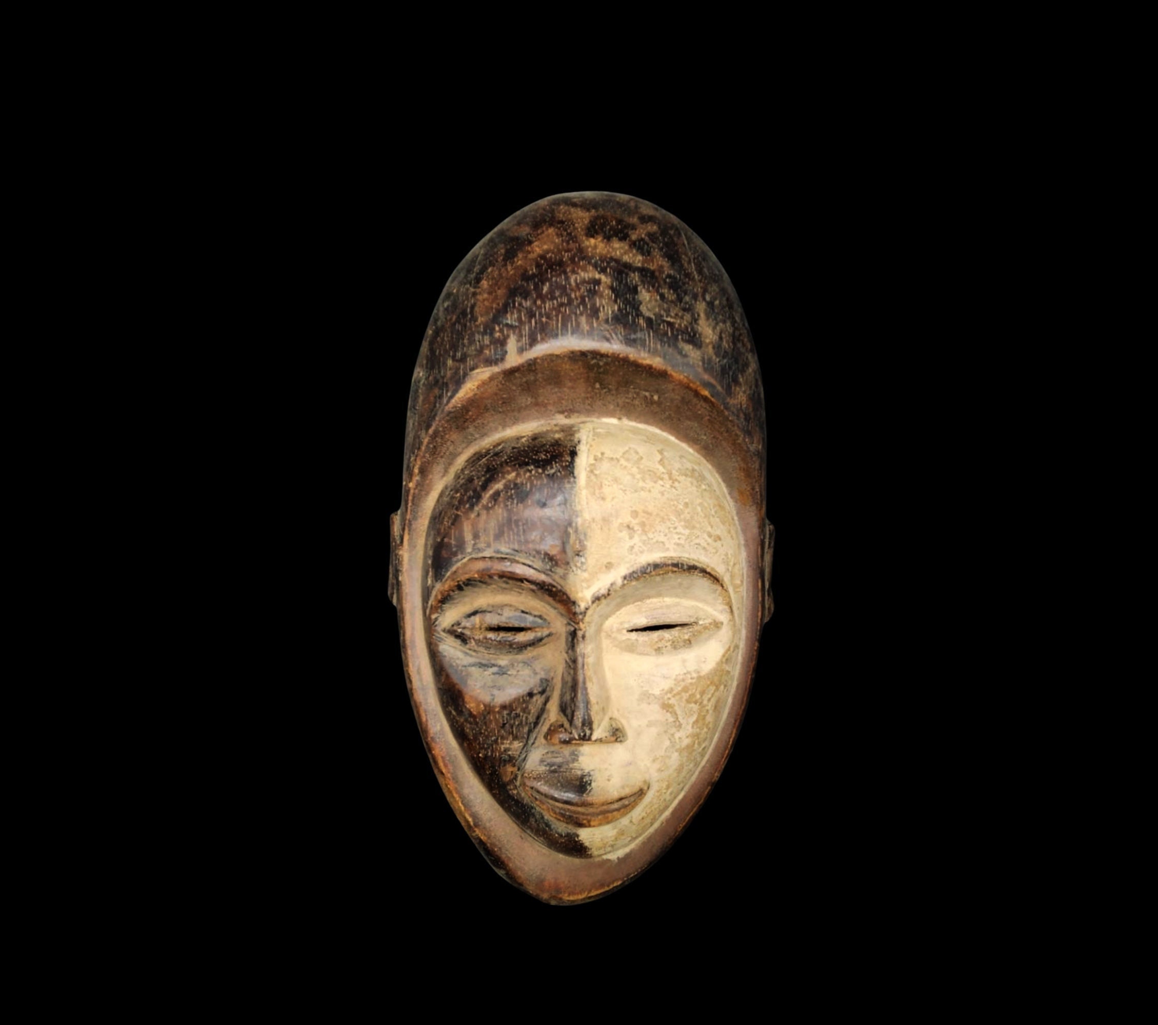 Traditional African Mask - Mask Mukishi Wa Pwo - Etsy