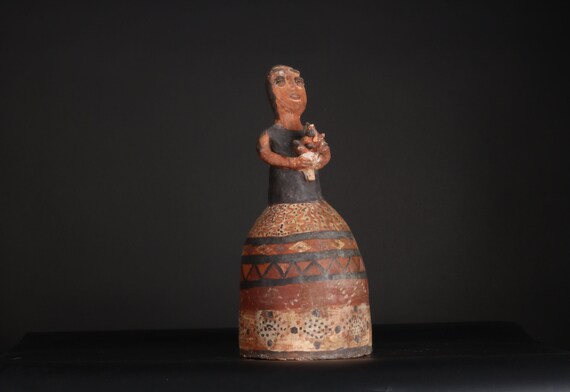 Berber Rif Clay Sculpture _ Ait Mouna Tribe - LARGE
