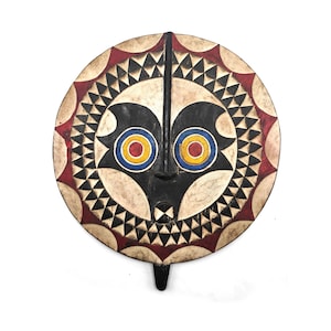 Moon Mask | BAULE Tribe | Ivory Coast