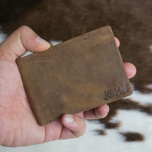 Anniversary Gift for Him,Personalized Wallet,Mens Wallet,Gift Wallet,Leather Wallet,Groomsmen gift,Boyfriend Gift,Gift for Men,Gift for Dad