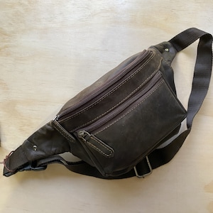 Hip bag, leather belt bag, leather hip bag, belt bag waist bag bum bag fanny bag leather Crossbody pouch