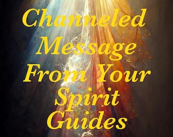 Channeled Message From Your Angels/High Vibrational Spirit Guides-(48 hr delivery) Psychic Reading (PDF uploaded via etsy in purchases!)