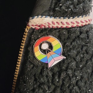 Pin esmaltado Rainbow IDIC Diversidad infinita en combinaciones ...