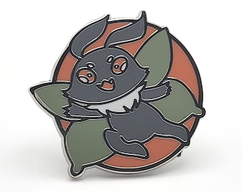 Chibi Mothman Enamel Pin | Cryptid Cuties Lapel Pin