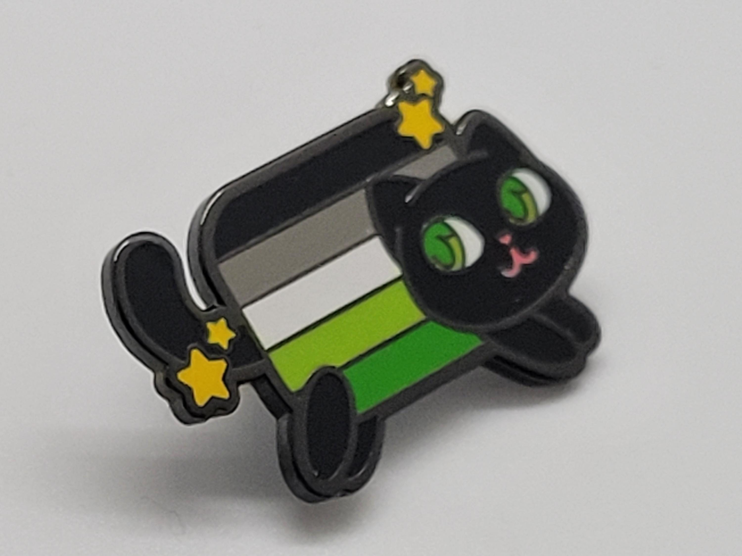 Nyan Cat Pride Enamel Pin: Rainbow Poptart Cat Meme - Etsy