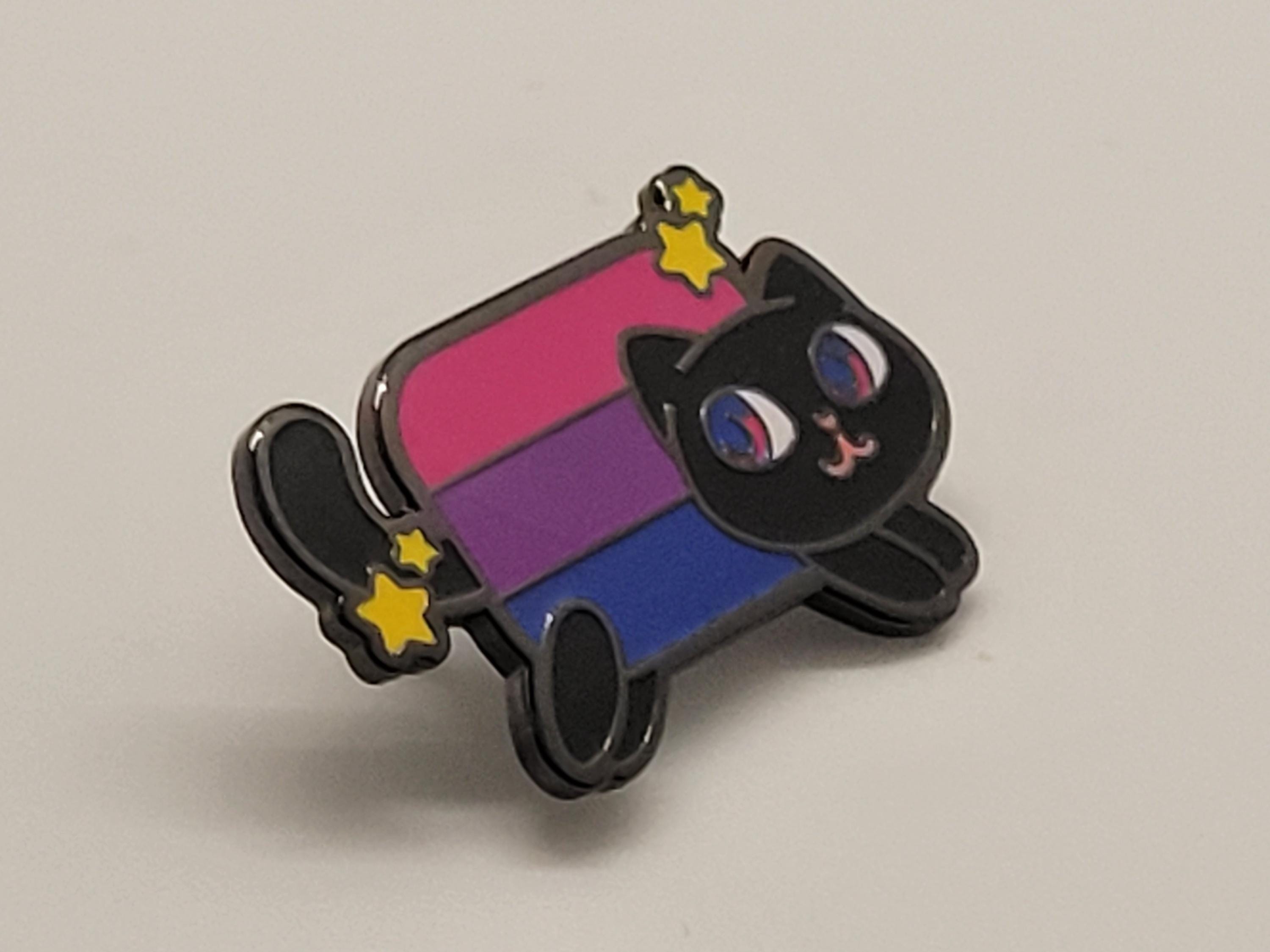 Nyan Cat Pride Enamel Pin: Rainbow Poptart Cat Meme - Etsy