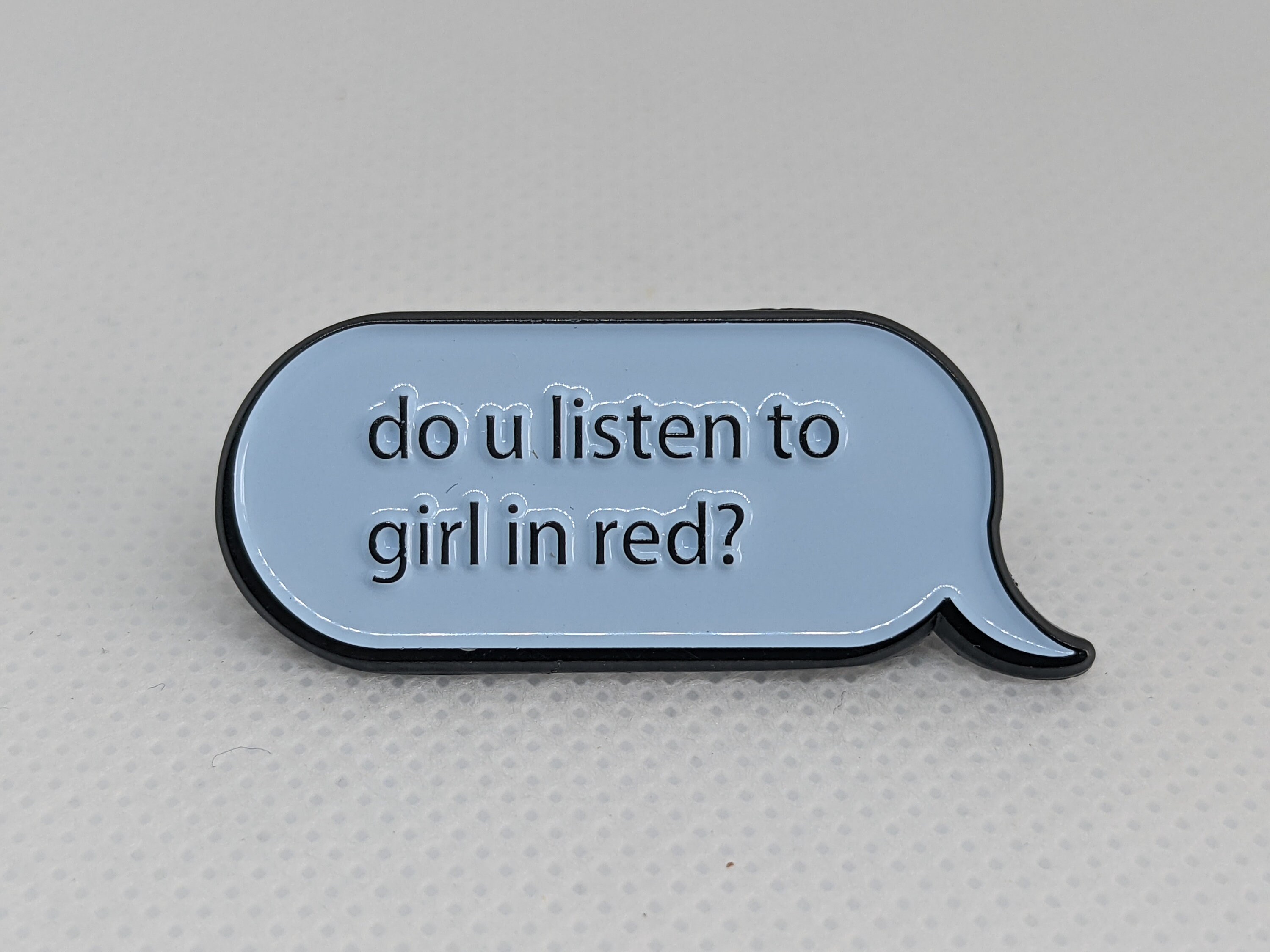 Do You Listen To Girl In Red Code Lesbian Enamel Pin Etsy