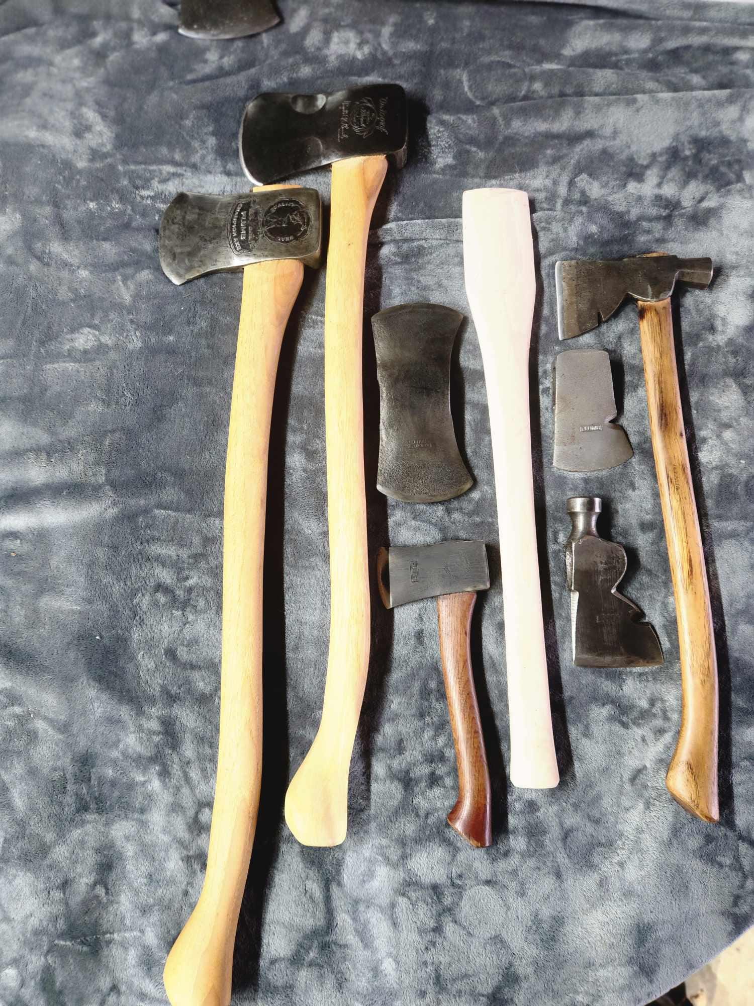 Plumb Axe Collection – 8 Rare Vintage Axes | Autograf, Champion, BSA, Victory | Restored American Steel