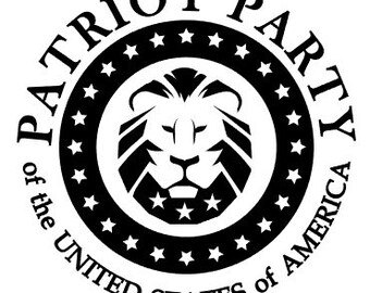 Patriot Party Decal