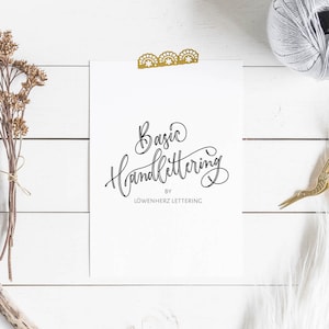 Basic Hand lettering Workbook