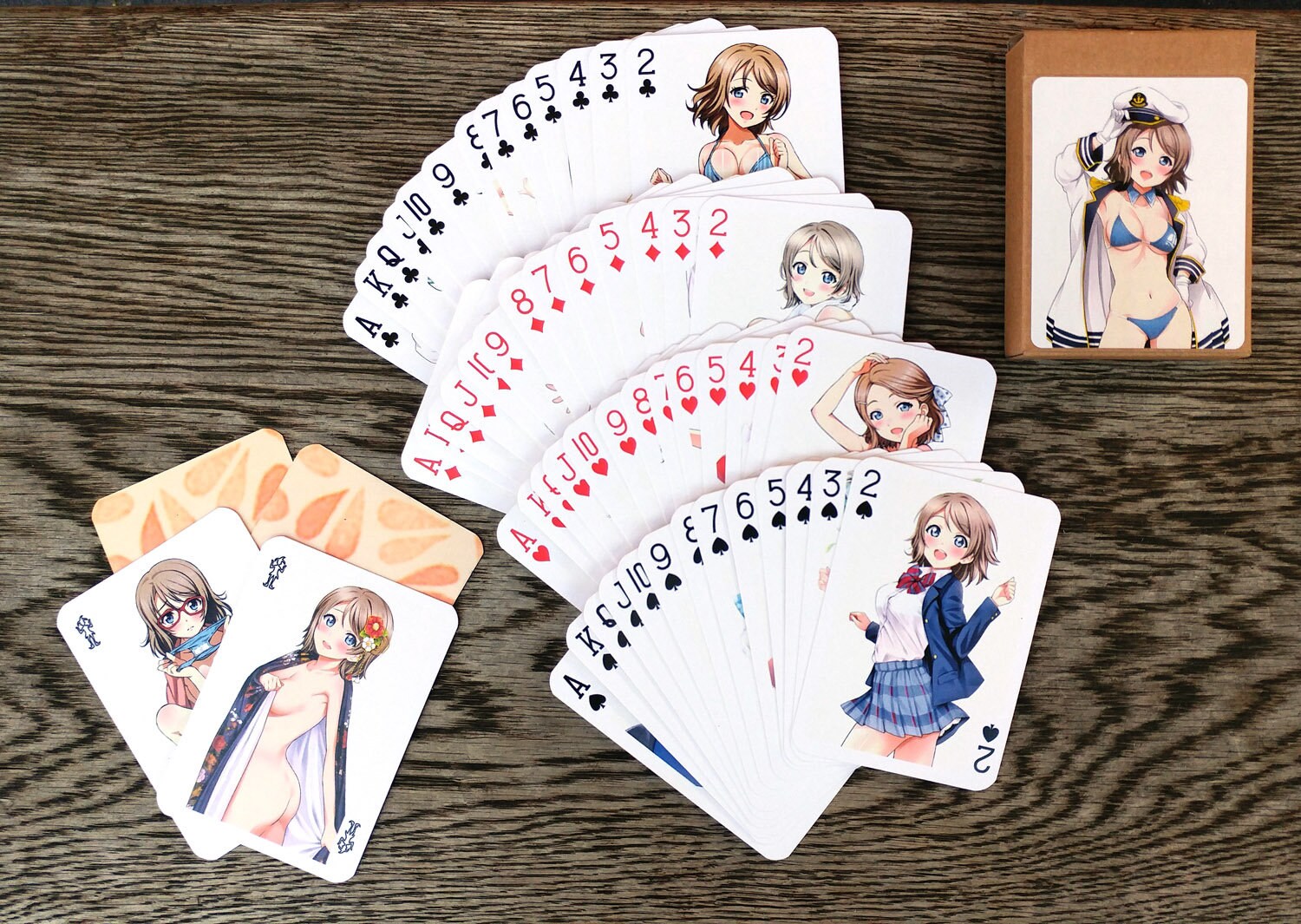 ANIME Playing Cards poker Deck 54 Cards All Different Kawaii - Etsy ANIME Playing Cards poker Deck 54 Cards All Different Kawaii - Etsy