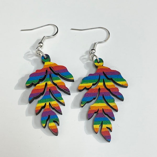 Gay Lesbian Rainbow earrings | LGBT earrings | Rainbow earrings | jewelry | pride jewelry | LGBT history  | lesbian jewelry
