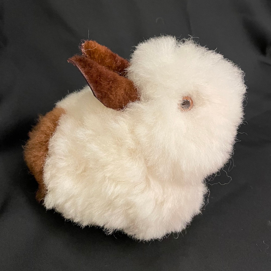 Bunny Alpaca Bunny Stuffed Animal Alpaca Toy Soft Handmade - Etsy
