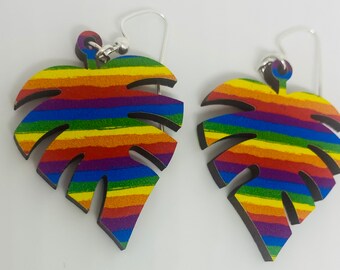 Rainbow jewelry, LGBT pride earrings, gay pride earrings, pride gift, coming out gift, lgbtq, gay pride jewelry, gay pride flag, rainbow