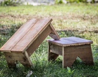 reclaimed wood stool handmade reclaimed wood one step stepstoolo stool etsy reclaimed wood stool handmade reclaimed wood one step stepstoolo stool etsy