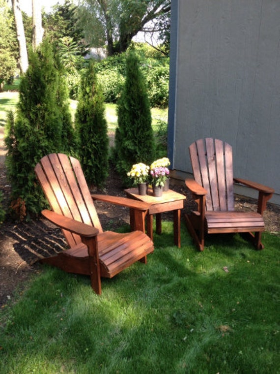 All Cedar Adirondack Chair The Most Comfortable Chair Etsy