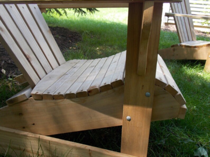 Cedar Adirondack chair the most comfortable chair. Etsy