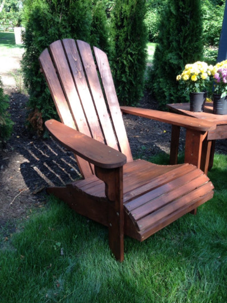 Cedar Adirondack chair the most comfortable chair. Etsy