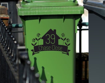 Waterproof Wheelie Bin Stickers Waterproof Wheelie Bin Stickers
