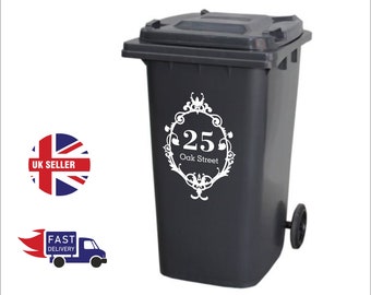 Waterproof Wheelie Bin Stickers Waterproof Wheelie Bin Stickers