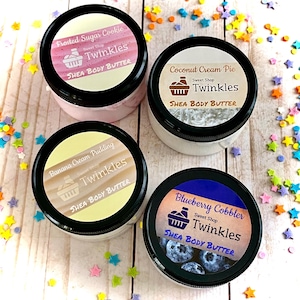 Bakery Treats Body Butter Bundle, Shea Butter, Body, Whipped Body Cream, Dessert Body Butter, Gourmand Scents