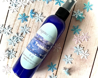 Snowflake Kisses Fragrance Spray: Winter Holiday Scent (4 oz)