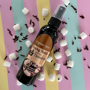 Rocky Road Fragrance Spray: Chocolate Marshmallow Vanilla Almond  Scent (4 oz)
