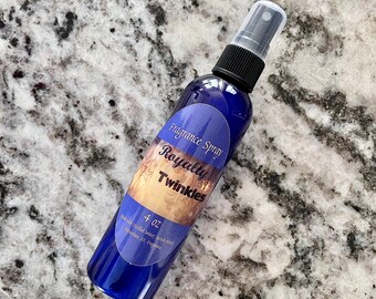 Royalty Fragrance Spray: Frankincense Amber Unisex Scent (4 oz) Benjoin 19 type