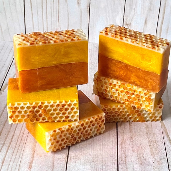 Honey Baby Handcrafted Soap, Glycerin Soap, Bar Soap, Honey Soap, Gift Soap