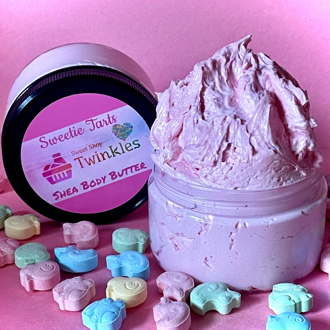 Sweetie Tarts Body Butter, Whipped Shea Butter, Body Frosting, Candy