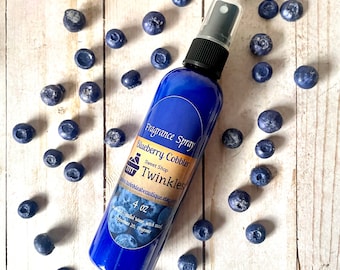 Blueberry Cobbler Fragrance Spray: Fruity Dessert Body Scent (4 oz)