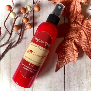Cinnamon Sugared Apple Fragrance Spray: Fall Holiday Body and Room Mist, Spiced Cider Donut Scent