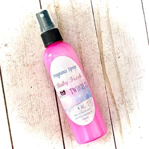 Baby Fresh Fragrance Spray, ONE 4 oz Spray, Body Spray, Powder Scent, Fresh Fragrance Spray