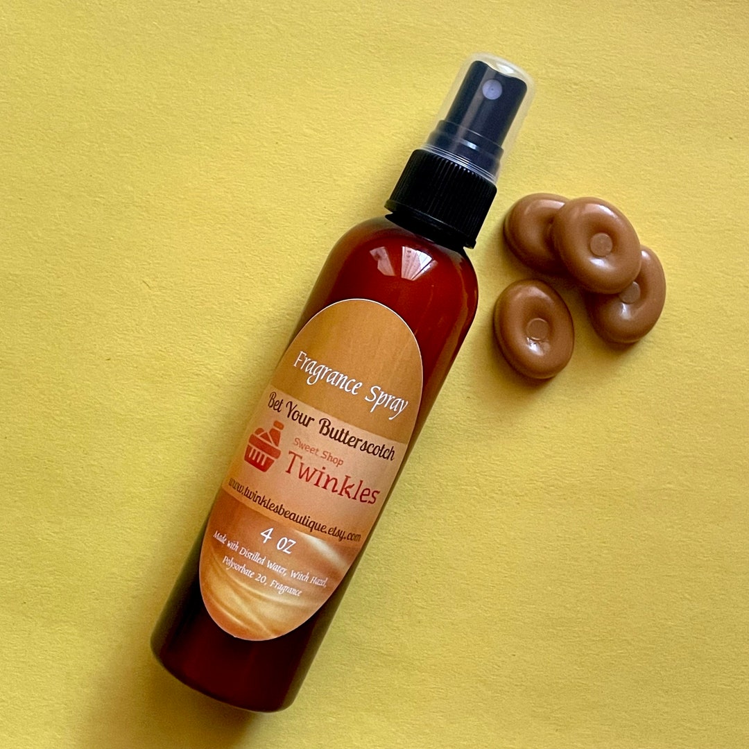 Bet Your Butterscotch Fragrance Spray, ONE 4 Oz Spray, Body Spray, Body