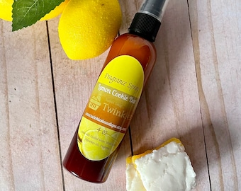 Lemon Cookie Bar Fragrance Spray, ONE 4 oz Spray,  Body Spray, Body Splash, Bakery Scents, Dessert Body Scent