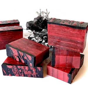 Vampy Handcrafted Soap, Soap Bar, Goth Soap, Halloween Soap, Vampire Gift