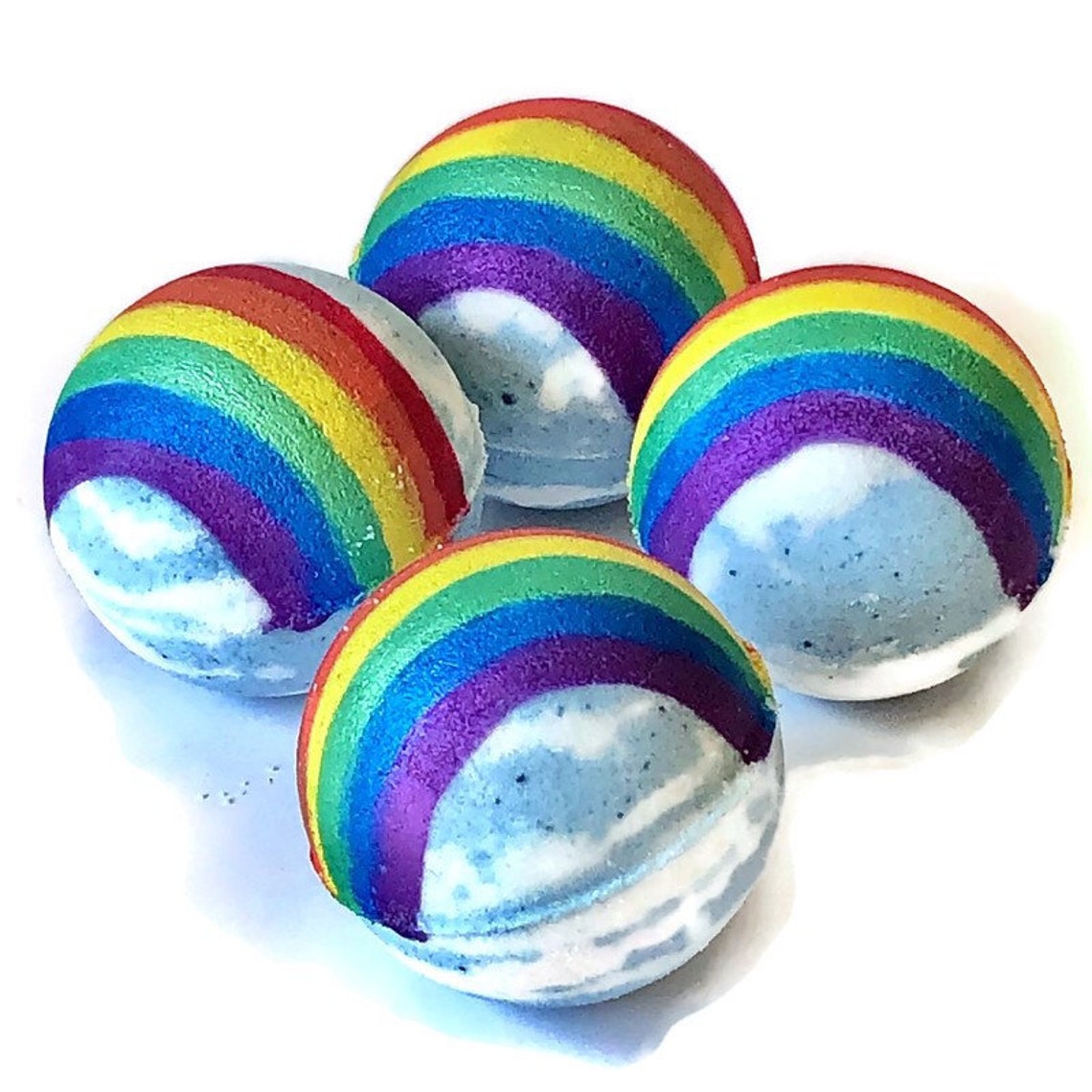 Daydreamer Bath Fizzy Rainbow Bath Bomb Large Bath Bomb Etsy