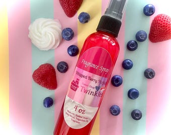 Whipped Berry Parfait Fragrance Spray: Fruity Dessert Scent (4 oz)