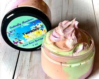 Butterfly Meadows Body Butter, Shea Butter, Body Whip, Body Moisturizer