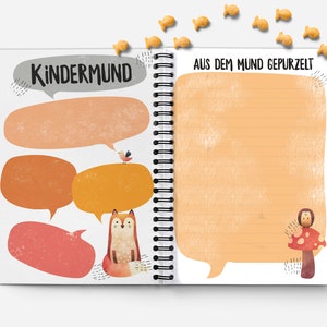 KINDERTAGEBUCH My little lovely years, Erinnerungsbuch für Kinder 1-6 Jahre Bild 5