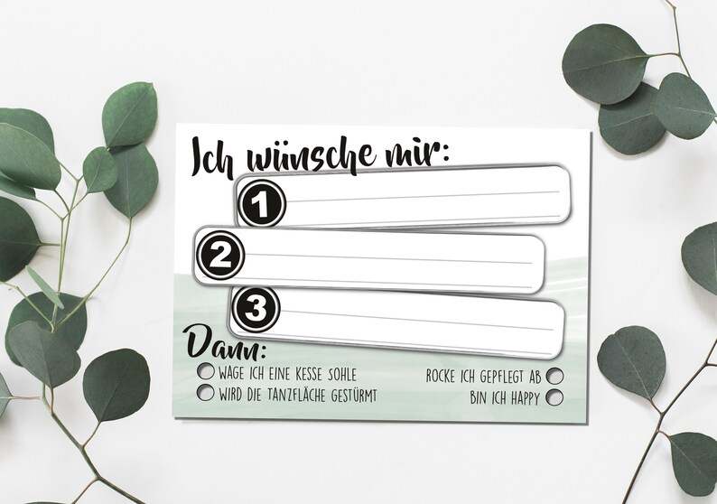 50 MUSIKWUNSCH KARTEN für die Hochzeit Grün - Etsy
