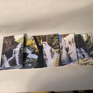 Cascades, Trousse de variétés des montagnes Rocheuses canadiennes (5) Carte de vœux vierge