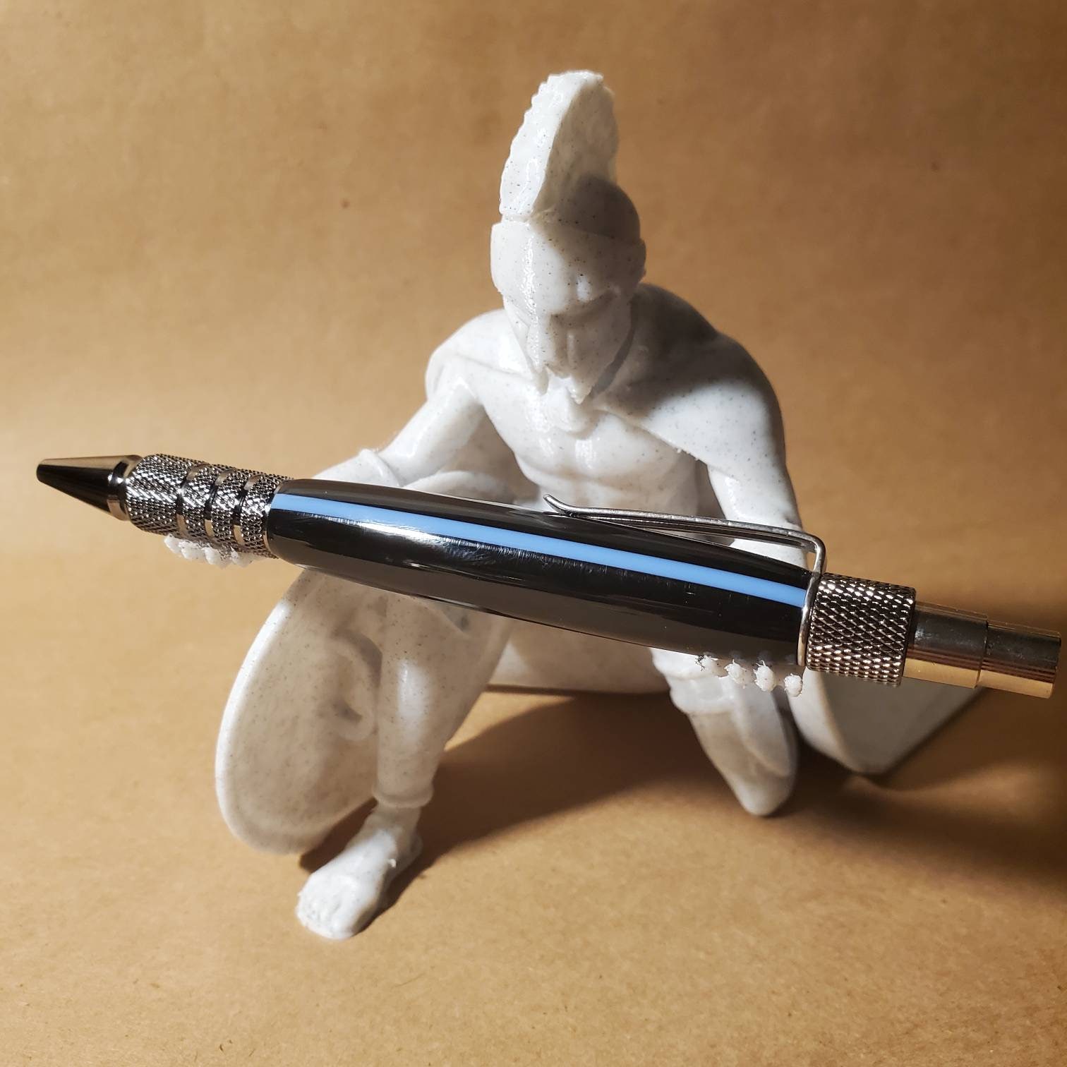 Thin Blue Line Pen. Officer Pen - Etsy