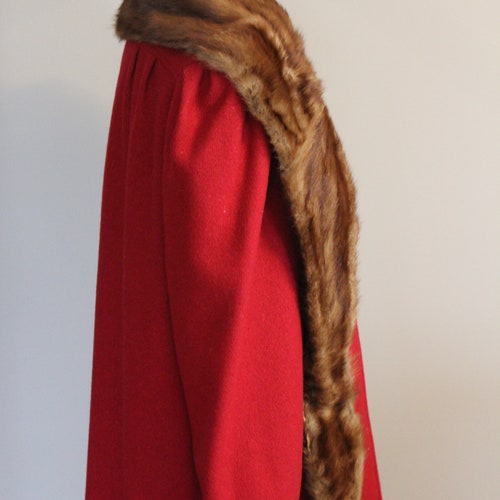 Vintage Annis Furs-Natural Mink shops Boa/Collar