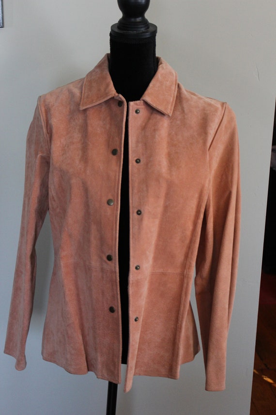 Vintage Women's Suede Leather Jacket