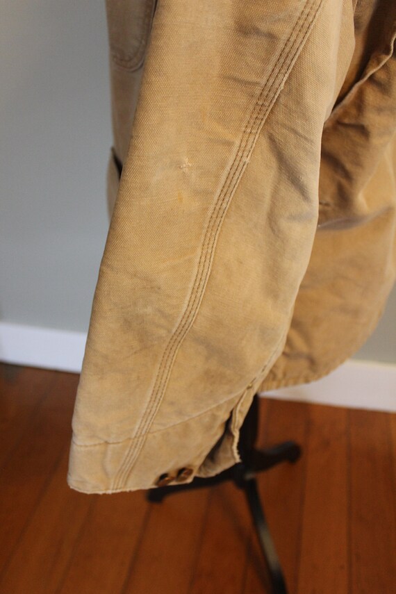 Vintage Patched Farm Work Distressed Carhart Chor… - image 8